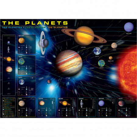 PUZZLE 1000 DELOVA 6000-1009 THE PLANETS 