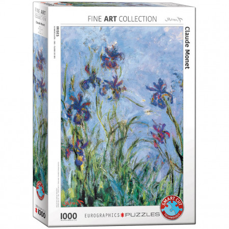 PUZZLE 1000 DELOVA 6000-2034 IRISES BY MONTE (DETAIL) 