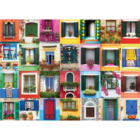 PUZZLE 1000 DELOVA 6000-5350 MEDITERRANEAN WINDOWS 