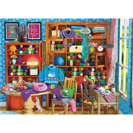 PUZZLE 1000 DELOVA 6000-5405 ALL YOU KNIT IS LOVE BY PAUL N 