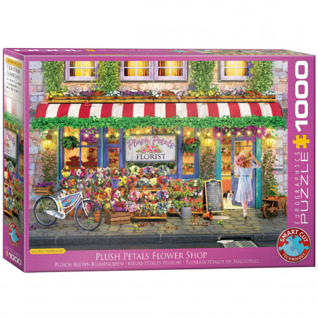 PUZZLE 1000 DELOVA 6000-5518 PLUSH PETALS FLORIST P.NORMAND 