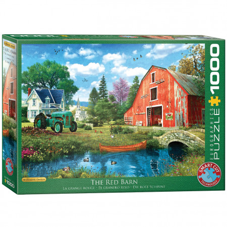 PUZZLE 1000 DELOVA 6000-5526 THE RED BARN BY DOMINIC DAVISON 