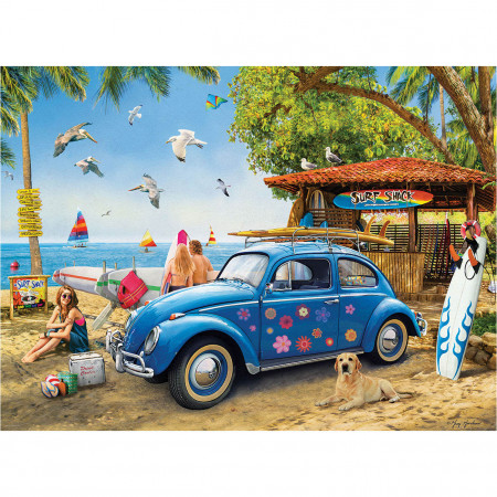 PUZZLE 1000 DELOVA 6000-5683 VW BEETLE SURF SHACK 