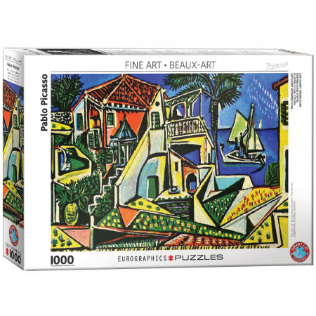 PUZZLE 1000 DELOVA 6000-5854 PICASSO-MEDITERRANEAN LANDSCAPE 