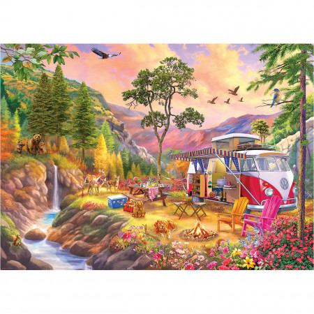 PUZZLE 1000 DELOVA 6000-5866 VW BUS - CAMPER'S PARADISE BY 