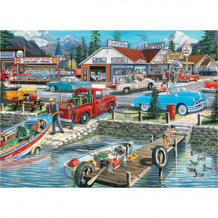 PUZZLE 1000 DELOVA 6000-5868 LET'S GO FISHING BY KEN ZYLLA 