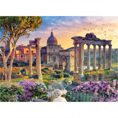 PUZZLE 1000 DELOVA 6000-6003 ROMAN FORUM ROME ITALY 