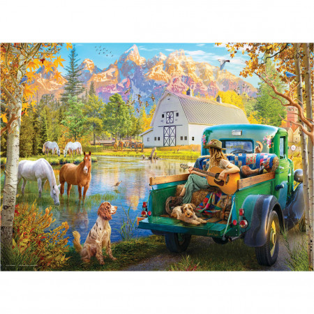 PUZZLE 1000 DELOVA 6000-6012 SINGING LAKE BY ANGELO BONITO 