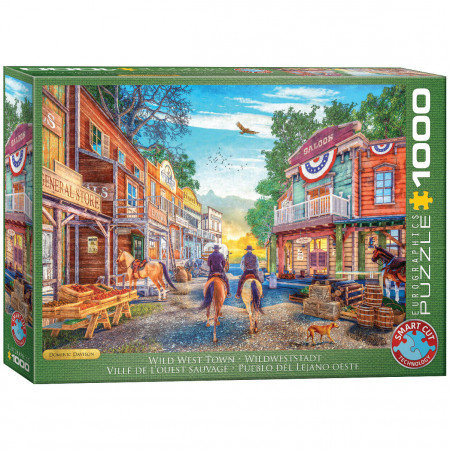 PUZZLE 1000 DELOVA 6000-6028 WILD WEST COUNTY BY DAVISON 