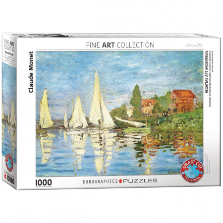 PUZZLE 1000 DELOVA 6000-6040 REGATTAS AT ARGENTEUIL 