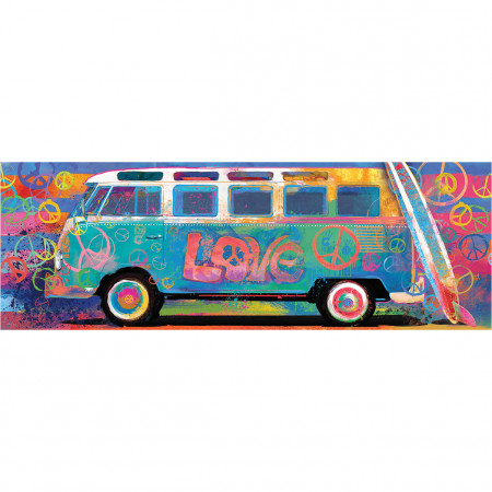 PUZZLE 1000 DELOVA 6010-5549 VW -HIPPIE BULLI 