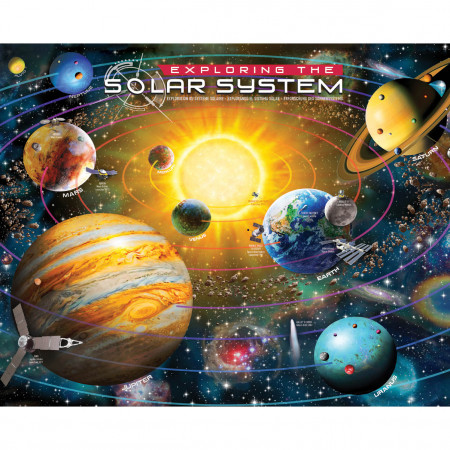 PUZZLE 200 DELOVA  6200-5486 EXPLORING THE SOLAR SYSTEM 