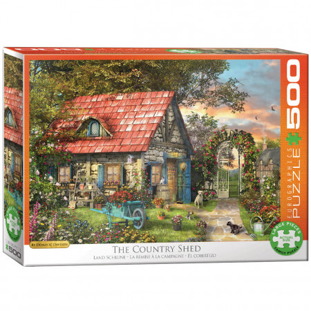 PUZZLE 500 DELOVA  6500-0971 THE COUNTRY SHED 