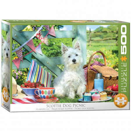PUZZLE 500 DELOVA  6500-5461 SCOTTIE DOG PICNIC 