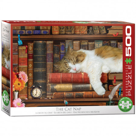 PUZZLE 500 DELOVA  6500-5545 THE CAT NAP 