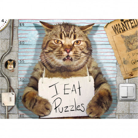 PUZZLE 500 DELOVA  6500-5786 FELONY CAT BY PAUL NORMAND 