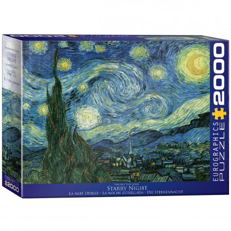 PUZZLE 2000 DELOVA 8220-1204 STARRY NIGHT BY VAN GOGH 