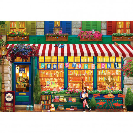 PUZZLE 2000 DELOVA 8220-5882 THE OLD BOOKSTORE BY ARTBEAT 