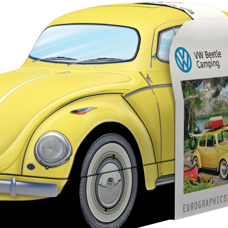 PUZZLE 550 DELOVA 8551-5691 VW BEETLE COMPING TIN 