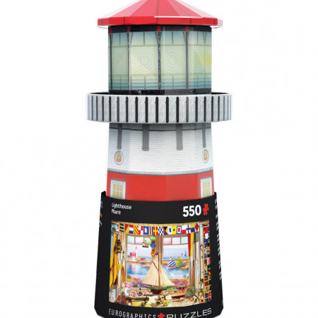 PUZZLE 550 DELOVA 8551-5995 LIGHTHOUSE TIN 