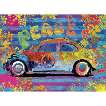 PUZZLE 550 DELOVA 8551-6026 BEETLE SPLASH TIN 