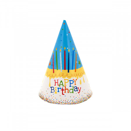 PARTY KAPA 6/1 PLAVA 15CM OCTOPUS UNL-2527 