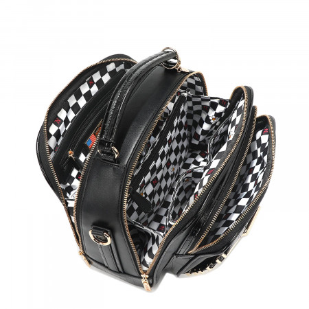 TORBA NICOLE LEE P17202 LOGO BLACK SS2025 