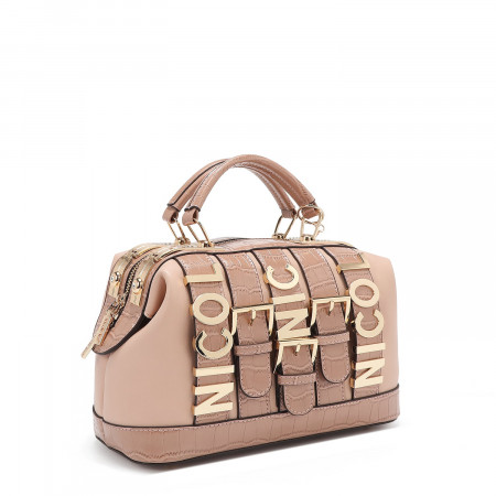 TORBA NICOLE LEE P17208 LOGO NUDE SS2025 