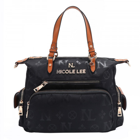 TORBA NICOLE LEE N17224 BLACK SS2025 