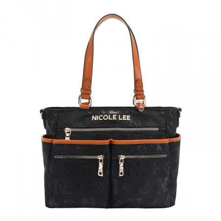 TORBA NICOLE LEE N17226 BLACK SS2025 