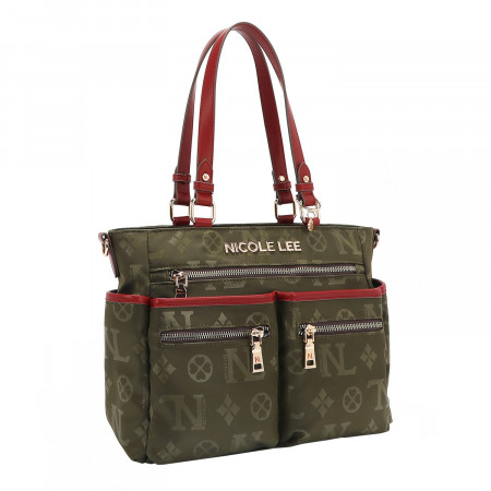 TORBA NICOLE LEE N17226 OLIVE SS2025 