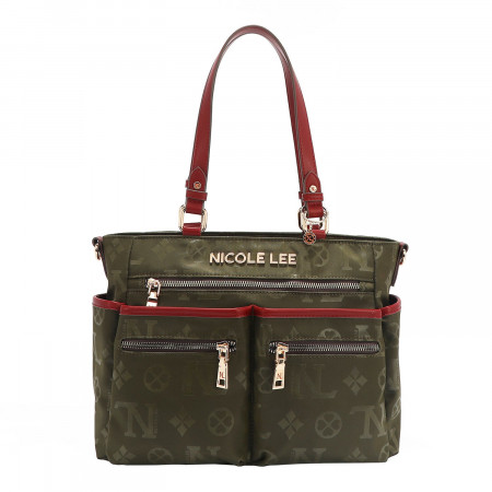 TORBA NICOLE LEE N17226 OLIVE SS2025 