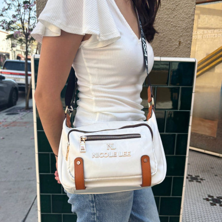 TORBA NICOLE LEE N17227 WHITE SS2025 