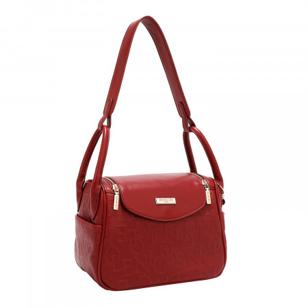 TORBA NICOLE LEE EMB17507 BURGUNDY 