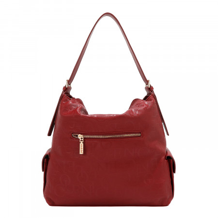 TORBA NICOLE LEE EMB17509 BURGUNDY 