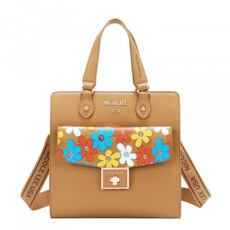 TORBA NICOLE LEE FLO17473 TAUPE 