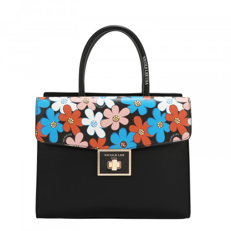 TORBA NICOLE LEE FLO17474 BLACK 
