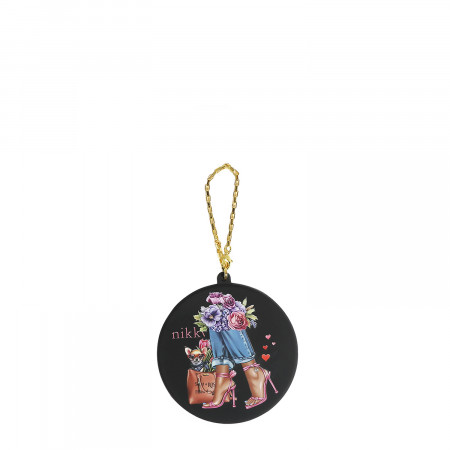 TORBA NIKKY NK25010 ESSENCE OF YOU-BLACK. SS2025 