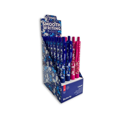 HEMIJSKA OLOVKA VINSON FASHION BUTTERFLY GEL PEN 520 