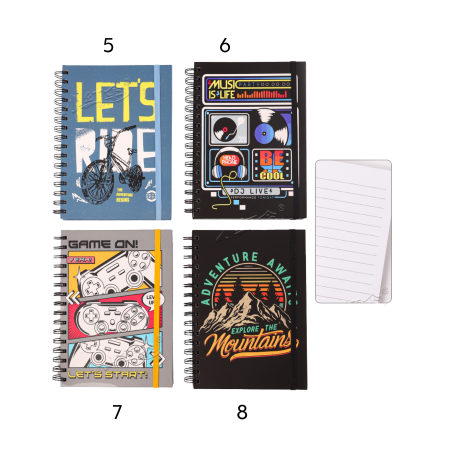 NOTES B5 100LISTA XQB56009 