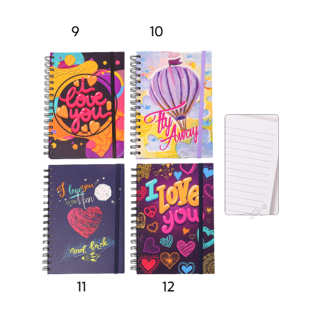 NOTES A5 100LISTA XQ58025 