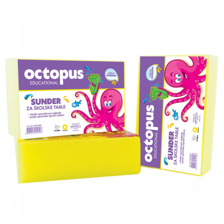 SUNĐER ZA ŠKOLSKU TABLU OCTOPUS  UNL-0003 