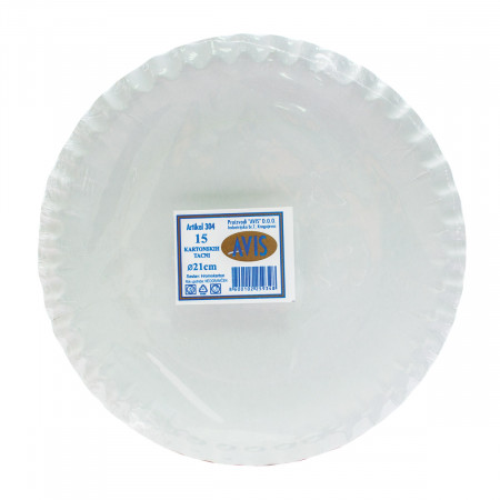 TACNA KARTONSKA fi21cm 15/1 304 AVIS 