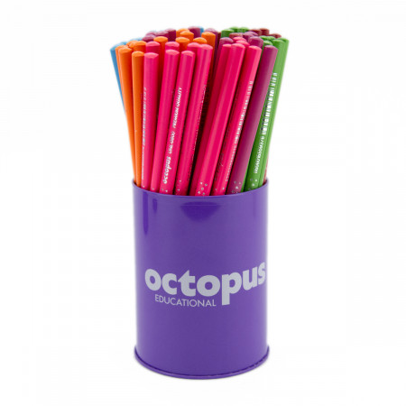 OLOVKA GRAFITNA HB 72/1 TRIANGULAR  STARS OCTOPUS UNL-0800 