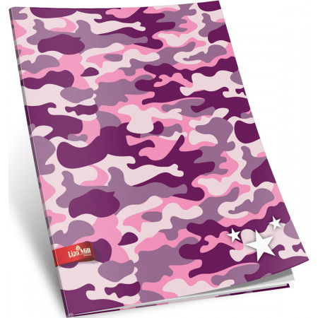 SVESKA A4 SITNI KARO 42L MILITARY 