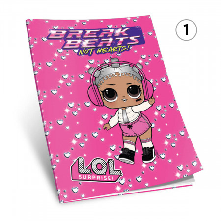 SVESKA A5 LATAJN 52L 80g LOL 