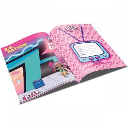 SVESKA A5 LATAJN 52L 80g LOL 