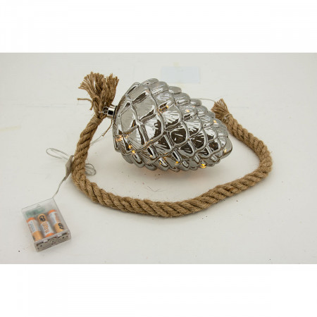 DEKORATIVNI UKRAS ŠIŠARKA SA LED SVETLOM 15X21CM 485695 