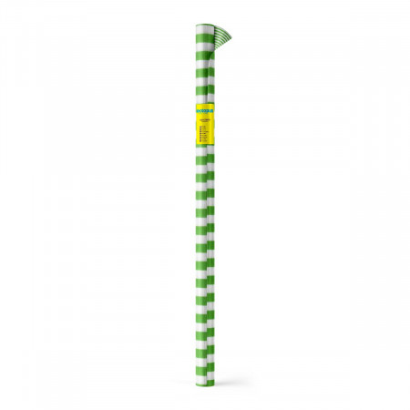 PAPIR KREP 50x200cm LINIJE BELO ZELENI OCTOPUS UNL-1520 