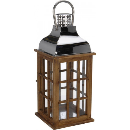 SVEĆNJAK 47CM BRAON SREBRNA AAE260780 